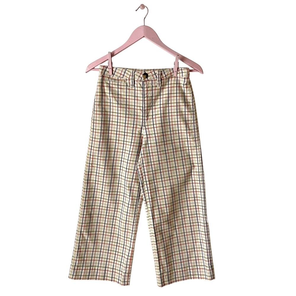 Madewell Rainbow Windowpane Pants
